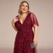 Large Size Bridesmaid Dress Toast Evening Dress 2025 New Beaded Mesh Slim Banquet Host Dress_ecoleips.com