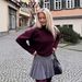 K Women's Fashion High Neck Long Sleeve Knitted Shirt_ecoleips.com