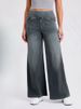 K High Waisted Yoga Jeans For Women, High Stretch And Slimming, Loose Pockets, Wide Leg Casual Pants_ecoleips.com