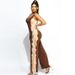 K Women's Fashion Contrasting Color Personalized Tassel Casual Leggings Jumpsuit_ecoleips.com