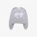 2025 Spring And Autumn New Style Niche Design High-End Fashion Versatile Youthful Light Gray Round Neck Bowknot_ecoleips.com