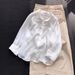 Highly Recommended High-end Imported Linen White Shirt For Women, 2026 New Model, Minimalist Style, Sun-protective Top_ecoleips.com