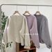 Tencel Round Neck Double-Sided Wool Coat Loose Single-Breasted Women's Jacket 2025 Autumn Winter_ecoleips.com