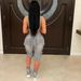 Women's Distressed Denim Cargo Shorts - Relaxed Fit Washed Blue & Gray Shorts For Women, Casual Streetwear_ecoleips.com