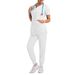 Dentist Surgical Gown Female Split Wash Clothes Suit Nursing Work Clothes Elastic Quick Drying Hospital Nurse Uniform Thin_ecoleips.com