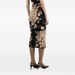 Stylish Flower Print Spaghetti Strap Open‑Back Dress High Waist Bodycon Evening Long Dress_ecoleips.com