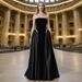 Elegant Diamond-Pleated Tube Top Maxi Dress – Celebrity-Inspired Summer Long Skirt For Women, Chic & Breathable_ecoleips.com