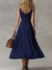 2026 Spring New French Temperament Elegant Muse Fan Slim Slim Slim Lapel Long Sleeveless Dress Women's Clothing_ecoleips.com