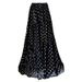 Women's Retro Polka Dot Print Deep V One Piece Swimsuit Sexy Vacation Swimwear_ecoleips.com