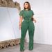 Women's Clothing Comfortable And Casual Elastic Tassel Two Piece Suit_ecoleips.com
