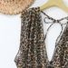 Leopard Print One Piece Swimsuit For Women Slimming Sexy Bikini Beach Dress American Style Swimwear Sleeveless Wire Free_ecoleips.com