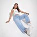 2026 New Cross-Border European And American Women's Jeans High Waist Loose Straight Long Pants Trendy_ecoleips.com