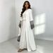 Cross Border Fashion Printed Patchwork Cardigan Robe With Bag 1452_ecoleips.com