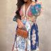 New 2026 Retro Print Ethnic Style Long Dress for Women Bohemian Summer Evening Gown Casual Vacation Commuting Regular Fit_ecoleips.com