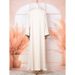 2025 New Fashionable Elegant Dubai Muslim Abaya Collar Floral Women's Cardigan Long Dress Two-Piece Set_ecoleips.com