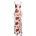 New Women Fashion Long Dress Stylish Printed Sleeveless Spaghetti Strap Elegant Casual Daily Wear Outdoor Vacation Summer Dress_ecoleips.com