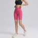 2025s Summer Quick-Dry Pants For Women, High-Waisted, Hip-Lifting, With Pockets, Sports Running Yoga Fitness Shorts,_ecoleips.com