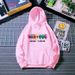 Hooded Sweatshirt Jacket For Women, Autumn 2024 New Trendy Brand, Coule's Large Size Loose Niche Fleece_ecoleips.com