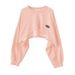 Cross Border Xiyin Popular Niche Chic Top Spring And Autumn Short Camisole Sweatshirt Women's Design Two Piece Set_ecoleips.com