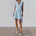 Women's Linen Vest & Shorts Set – Elegant Sleeveless Two-Piece Outfit For Summer, Breathable Cotton Linen Blend, Casual Office Wear_ecoleips.com