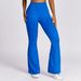Women's Clothing Wide Leg Tight Seamless Hip Lifting Yoga Flared Pants Tummy Control High Waisted Flared Casual Sports Pants Yoga Pants_ecoleips.com