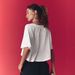 2026 Cross-Border Spring/Summer European And American Women's Fashion Cropped Loose Casual Solid Color_ecoleips.com