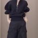 Spring Thickened Fleece Short Gray Sweatshirt For Women, High-end Stand-up Collar, Half-zip, Niche Oversize Jacket_ecoleips.com