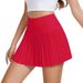 K Ultra Short Sun Protection, Fitness, Yoga, Pleated Skirt, Outdoor Running, Quick Drying Short Skirt, Badminton And Tennis Skirt_ecoleips.com