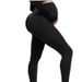 Women's Clothing Pocket Pregnant Women Yoga Pants Women's High Waist Hip Lift Slim Nude Peach Hip Sports Tights Yoga_ecoleips.com