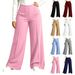High-Waisted Wide-Leg Slimming Sports Trousers For Women Outdoor Running Exclusive Fashion_ecoleips.com