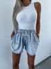 Women's Clothing Summer New Fashion Casual Heavy Rhinestone Versatile Denim Shorts Women_ecoleips.com