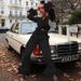 Women's Clothing Spring New Style Temperament Sexy Suit Collar Top Casual Straight Pants Satin Two piece Set_ecoleips.com