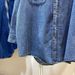 Women's Clothing Early Autumn Retro Blue Denim Shirt Jacket Autumn And Winter Layered Inner Shirt Chic Tops_ecoleips.com