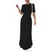 Women's Clothing Delicate Dress Casual Retro Slim Fit Solid Color Open Front Long Skirt_ecoleips.com