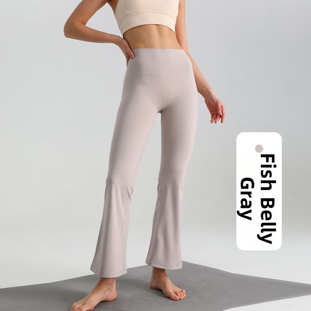 Lulu's Wide Leg Yoga Pants High-Waisted Hip Lifting Comfortable Quick Drying Women's Sportswear For Summer And Outerwear_ecoleips.com