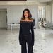 Women's Clothing Off-Shoulder Slim Fit Top For Women Sexy Eyelash Lace Trim Top Ins Style_ecoleips.com