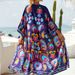Women's Clothing Printed Beach Jacket Sexy Sunscreen Cardigan Holiday Bikini Outerwear Cover Up Women_ecoleips.com
