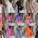 Women's Fashion V-neck Bat Sleeve Casual Loose Wide Legs Pantsuit_ecoleips.com