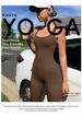 Sleeveless Vest, Top, Threaded Trousers, Jumpsuit, Seamless Stretch Sportswear, Fitness Onesie, Yoga Suit, Onesie_ecoleips.com
