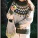 European And American Autumn Winter Hot-Selling Women's Acrylic Thick Knit Jacquard Sweater_ecoleips.com