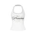 Spring Summer Trendy Cropped T-Shirt Women's Slim Fit Camisole Sexy Ins European American Niche Design Cross Border Fashion_ecoleips.com