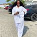 Women's Clothing Fashion Casual White Shirt Cardigan Trousers Two Piece Long Sleeved Shirt_ecoleips.com