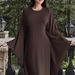 Women's Clothing Elegant Long-Sleeved Dress Solid Color Style Women's Autumn Winter Clothing For Formal & Casual For Women_ecoleips.com