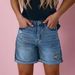 2025s High Waist Fringe Ripped Denim Shorts Women Hot Pants_ecoleips.com
