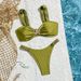 American Style Women's Clothing Three Piece Swimsuit 2026 Solid Color Bikini Halter Sports Style One Two Piece Beachwear_ecoleips.com