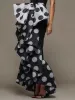 Freeacy Bow-embellished Strapless Evening Dresses 2025 Stylish Polka Dot Slim Fit Maxi Dress Women's Wedding Guest Dresses_ecoleips.com