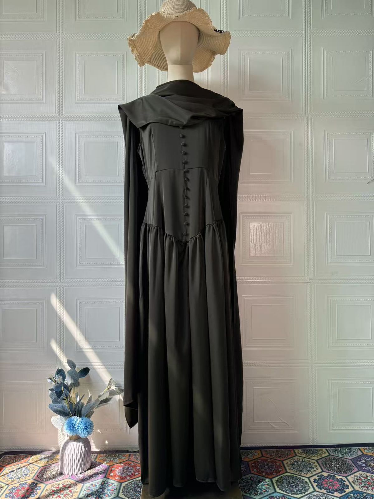 Women's Clothing Designer Sleeveless Maxi Dress Elegant Sophisticated Women's Summer Fashion_ecoleips.com