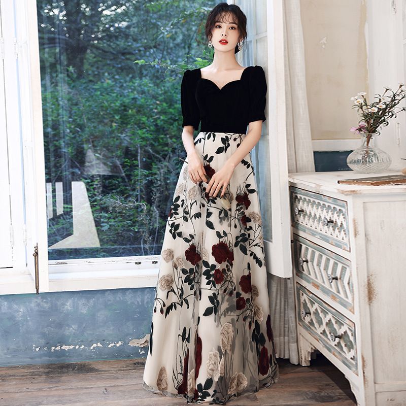 Women's Elegant Classy Evening Gown New Style 2026 Suitable for Everyday Wear Annual Party Birthday Party Summer Dress_ecoleips.com