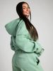 Women's Clothing Autumn And Winter Solid Color Pullover Hooded Sweater Wearing Eye Mask Trousers Set Sweater Two-piece Set Women_ecoleips.com