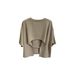 Halter Short T-shirt Women's Sweet And Spicy Style Korean Version Summer New Round Neck Loose Spice Short-sleeved Top_ecoleips.com